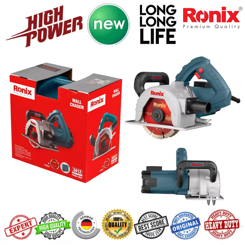 فرز شیار زن رونیکس مدل wall chaser 125 mm - 3412