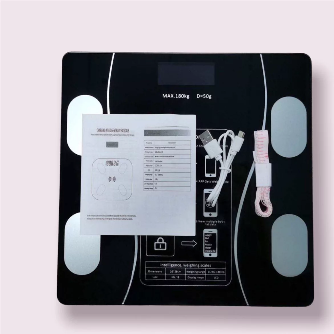 ترازو دیجیتال هوشمند مدل INTELLIGENT