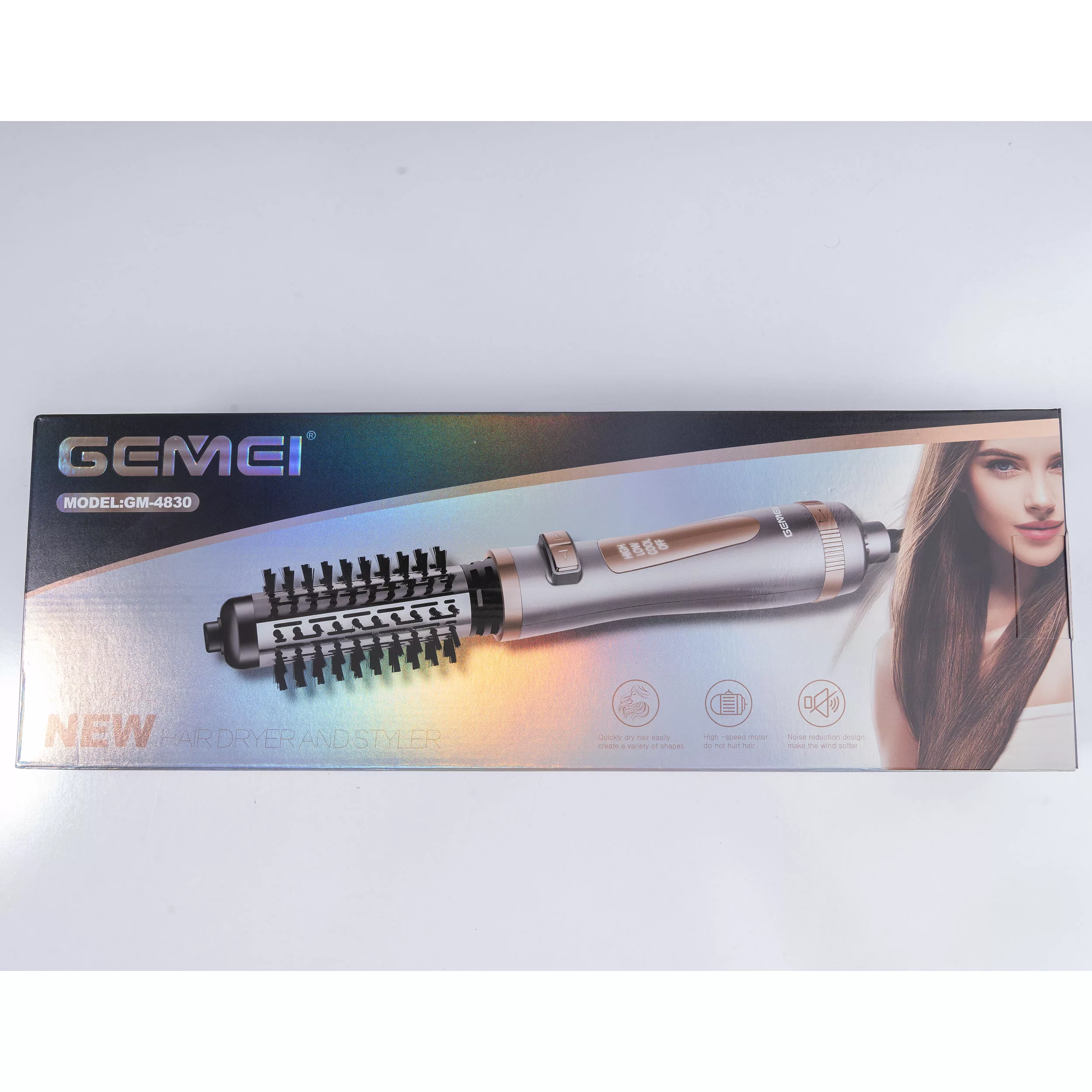 سشوار برس دار چرخشی جیمی مدل GM-4830