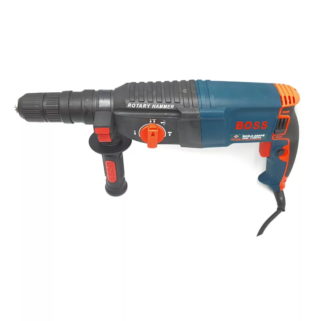 دریل بتن کن باس مدل BOSS-28-DFR مجموعه 7 عددی