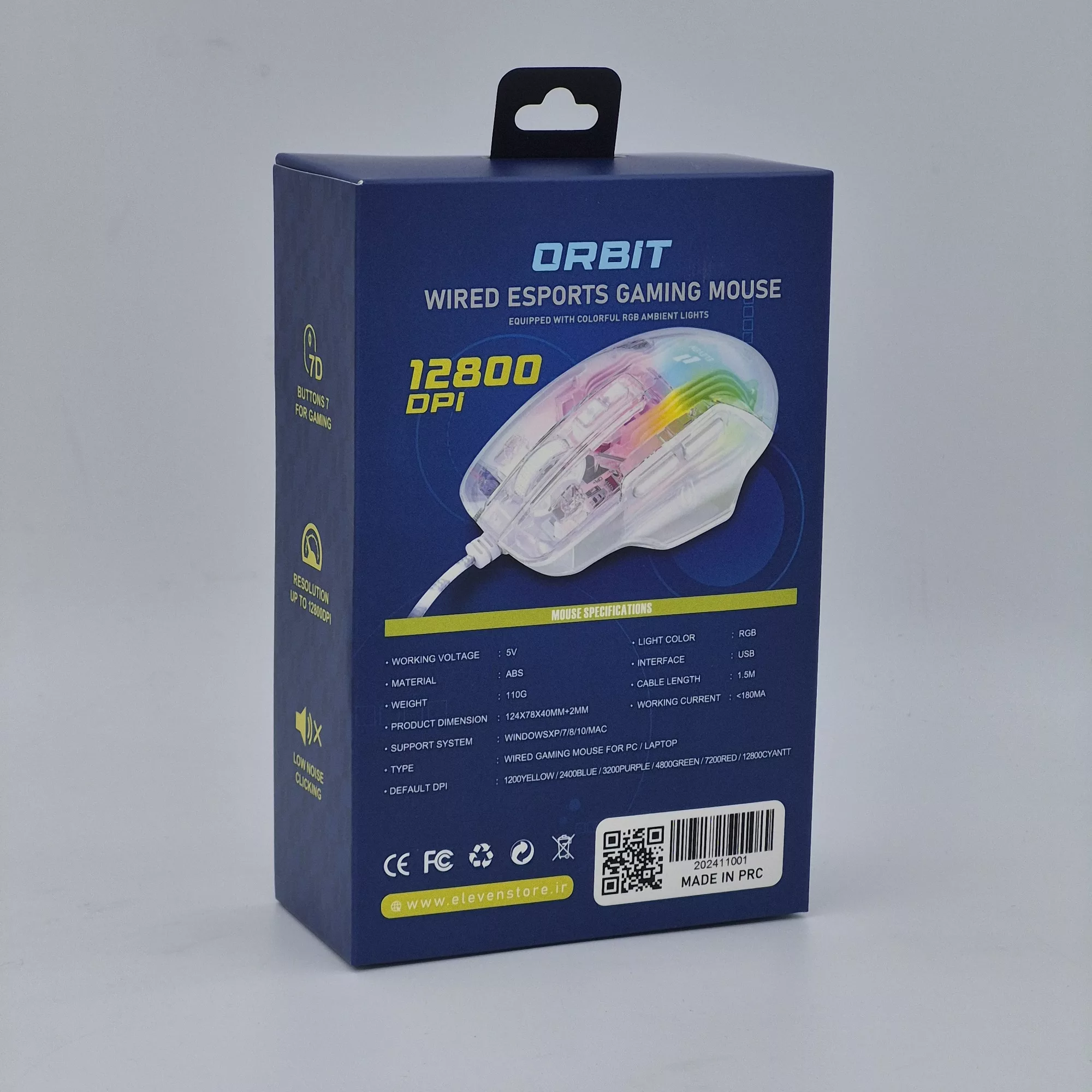 ماوس گیمینگ ایلون مدل ORBIT