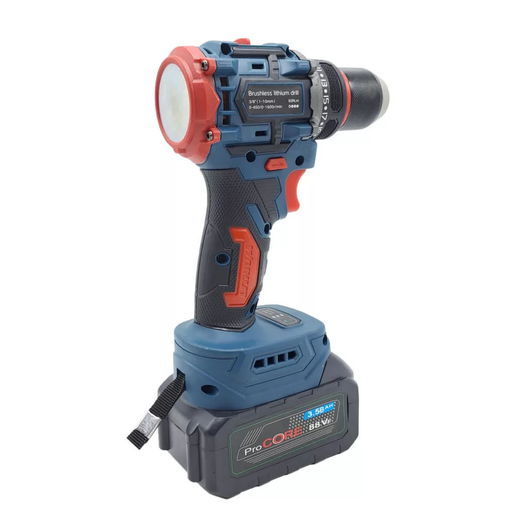 مجموعه 28 عددی دریل پیچ گوشتی شارژی صنعتی باس مدل براشلس کد 88VF