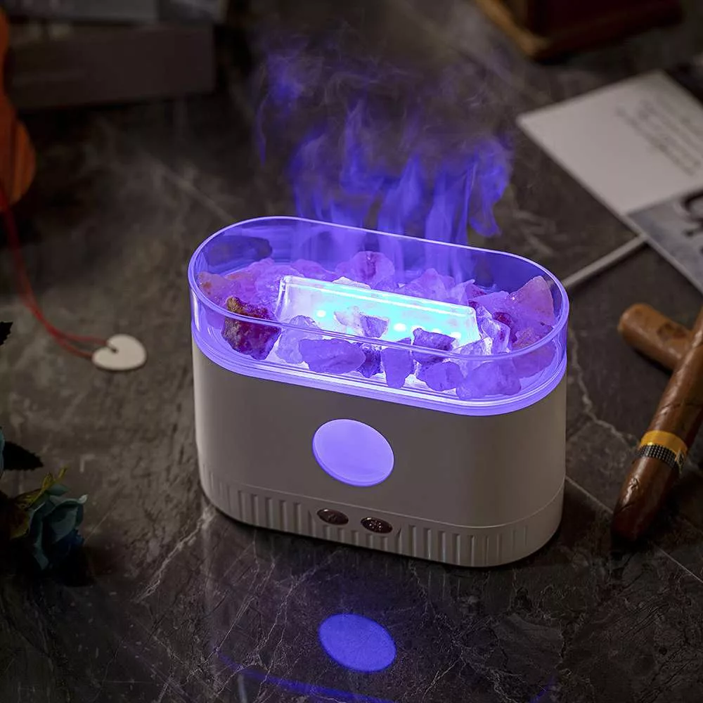 دستگاه بخور سرد مدل salt lamp aroma diffuser