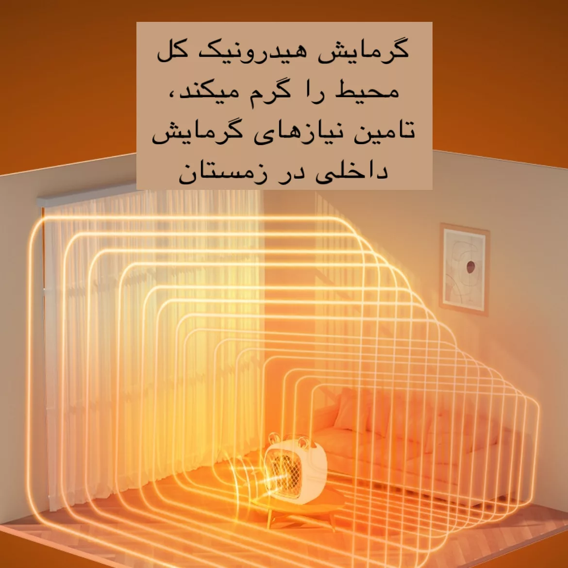 هیتر برقی رو میزی مدل Q1