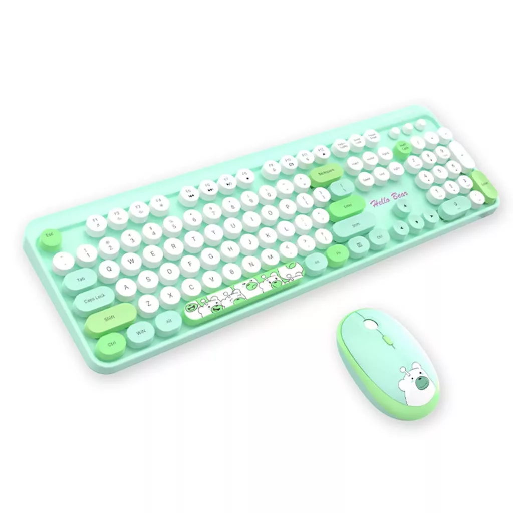 کیبورد و ماوس بی سیم گیزر مدل Hello Bear