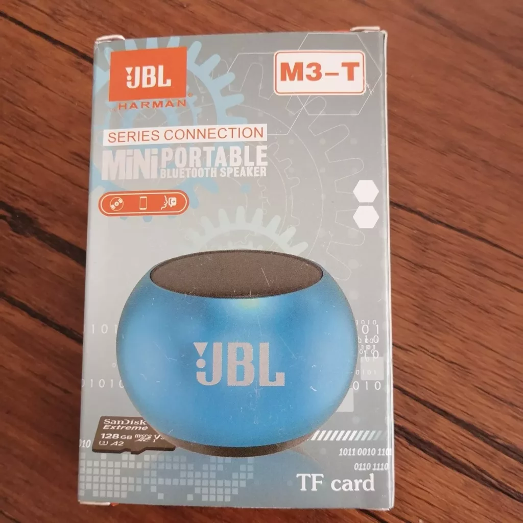 اسپیکر بلوتوثی قابل حمل مدل JBL M3-T