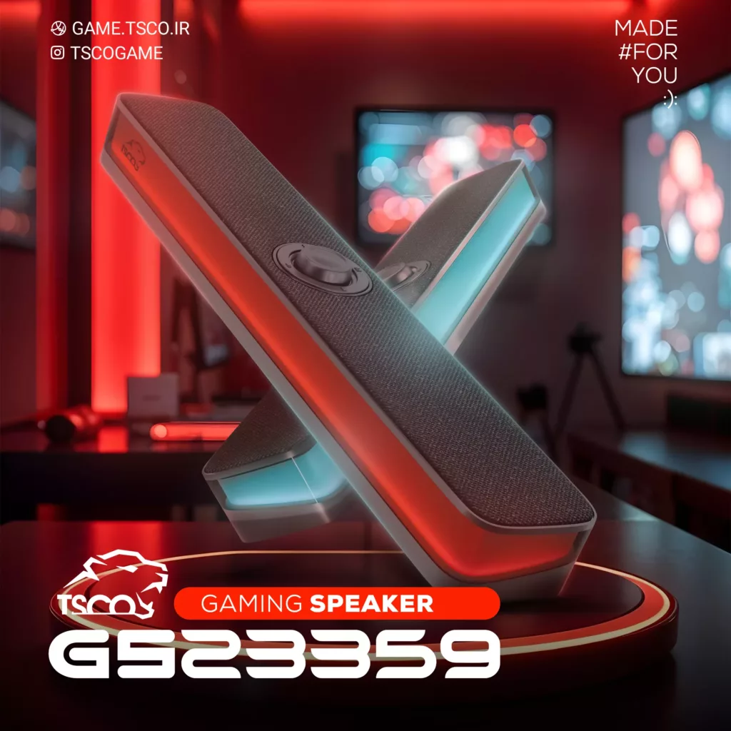 اسپیکر گیمینگ تسکو مدل GS 23359