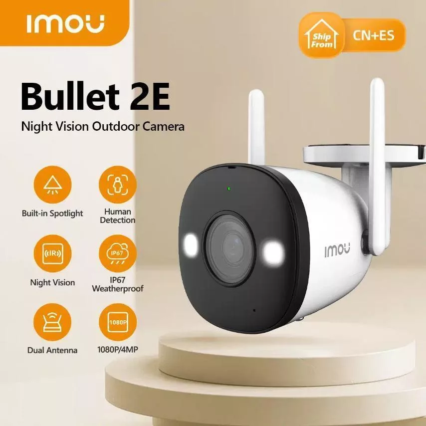 دوربین مداربسته تحت شبکه آیمو مدل Bullet 2E 4MP ( IPC-F42FP-D )