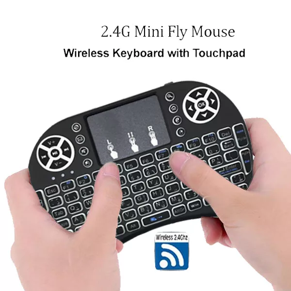 مینی کیبورد بی سیم همراه با تاچ پد مدل katec