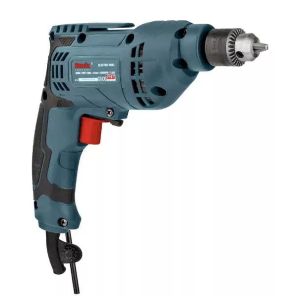 دریل ساده با سه نظام آچاری ۱۰ میلی متری ۴۵۰ وات رونیکس مدل 2107