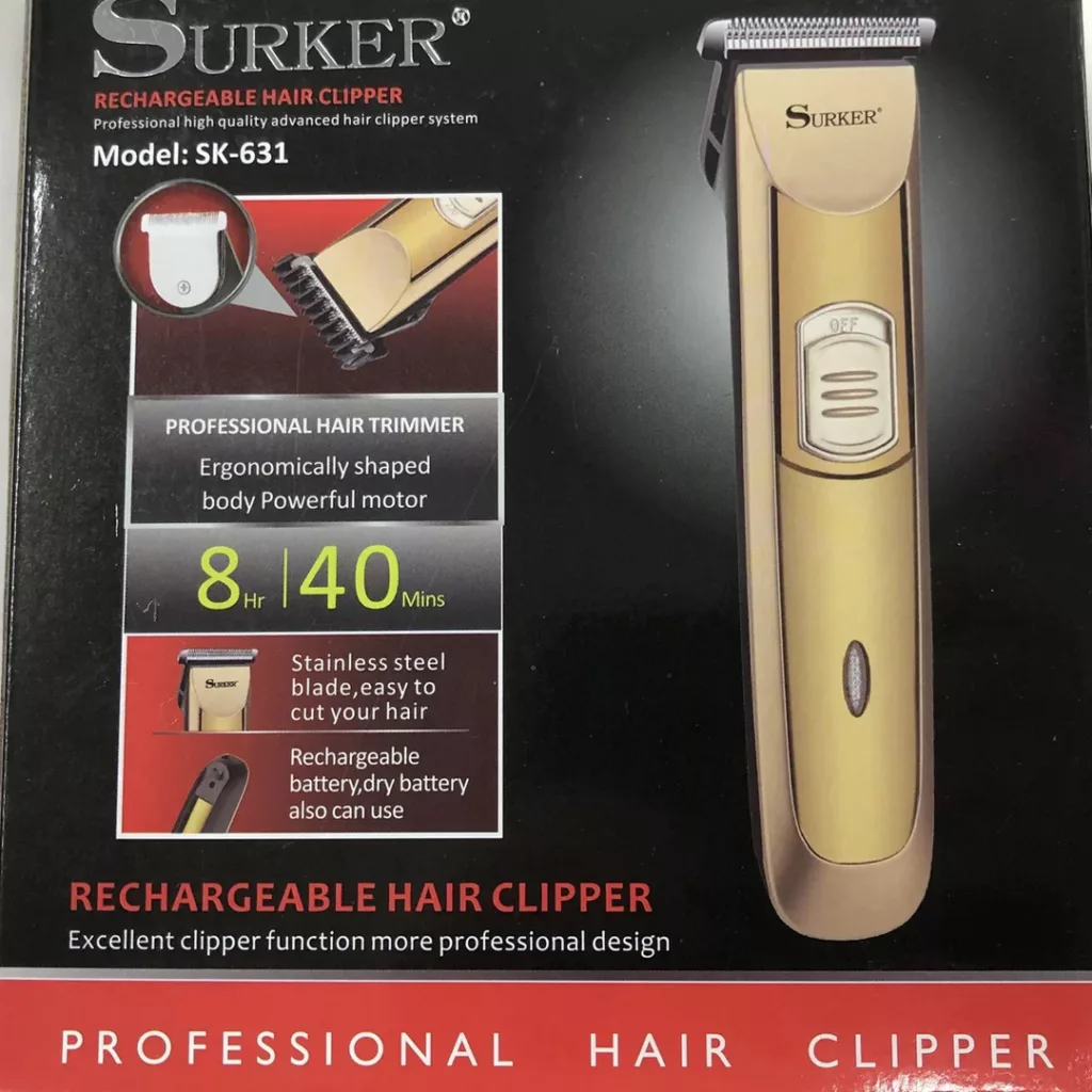 ماشین اصلاح موی سر و صورت سورکر مدل sk-631