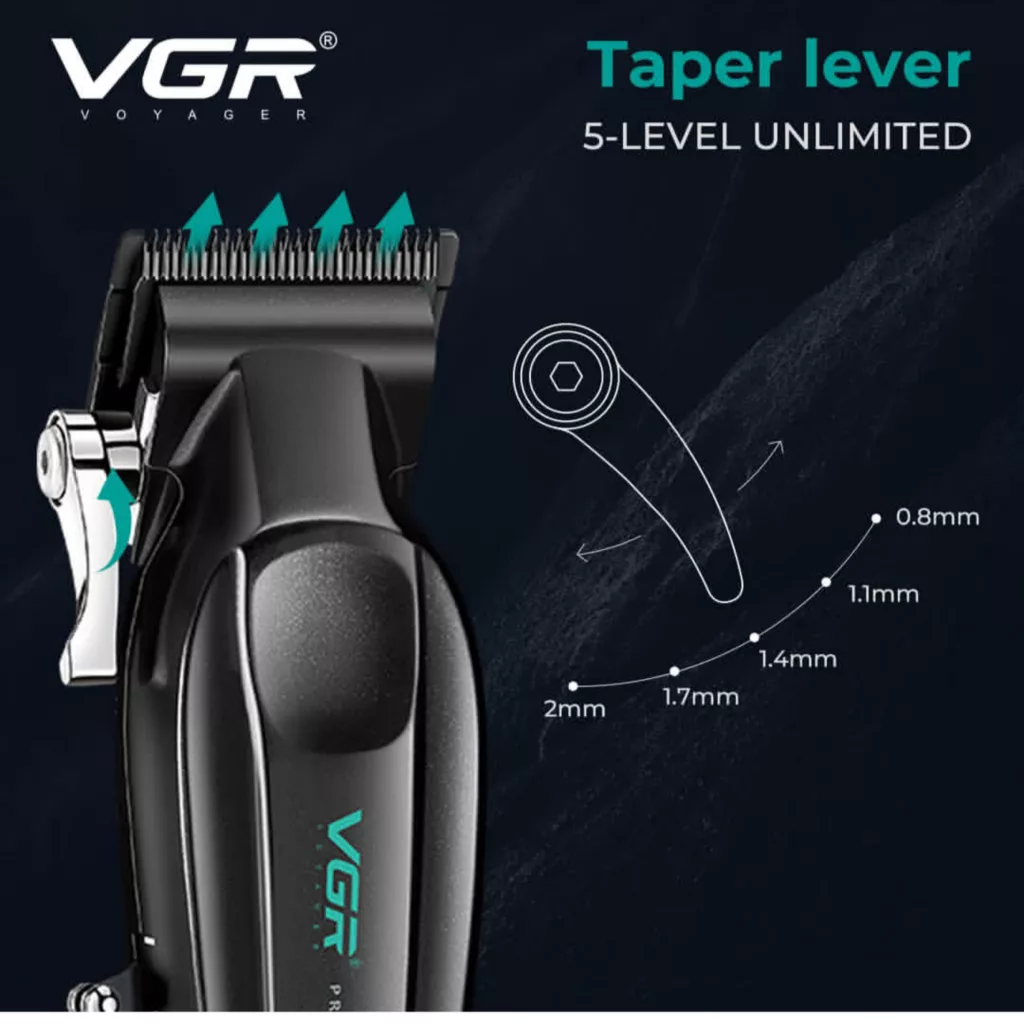 ماشین اصلاح موی سر و صورت شارژی وی جی ار مدل V-662