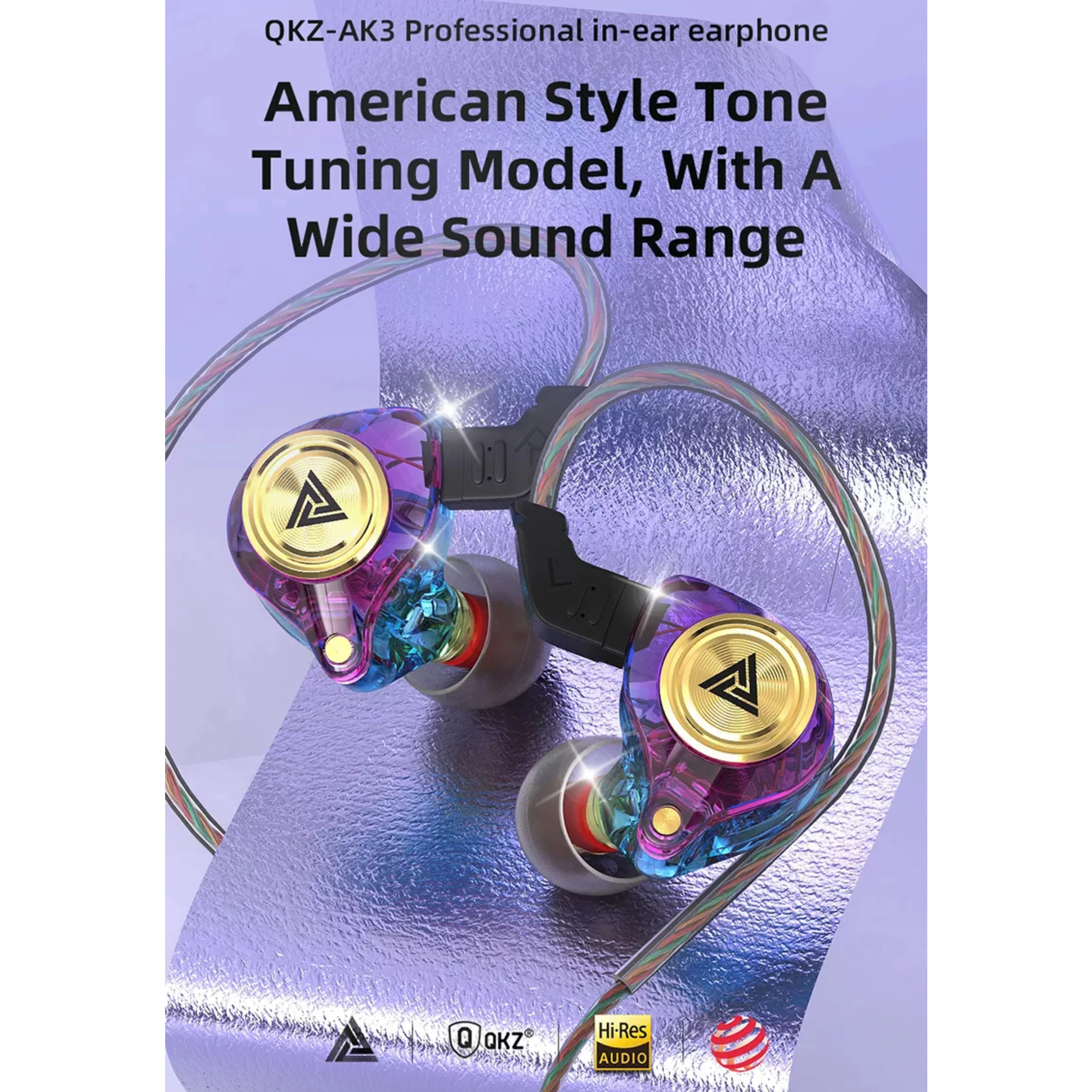 هندزفری کیو کی زد مدل AK3