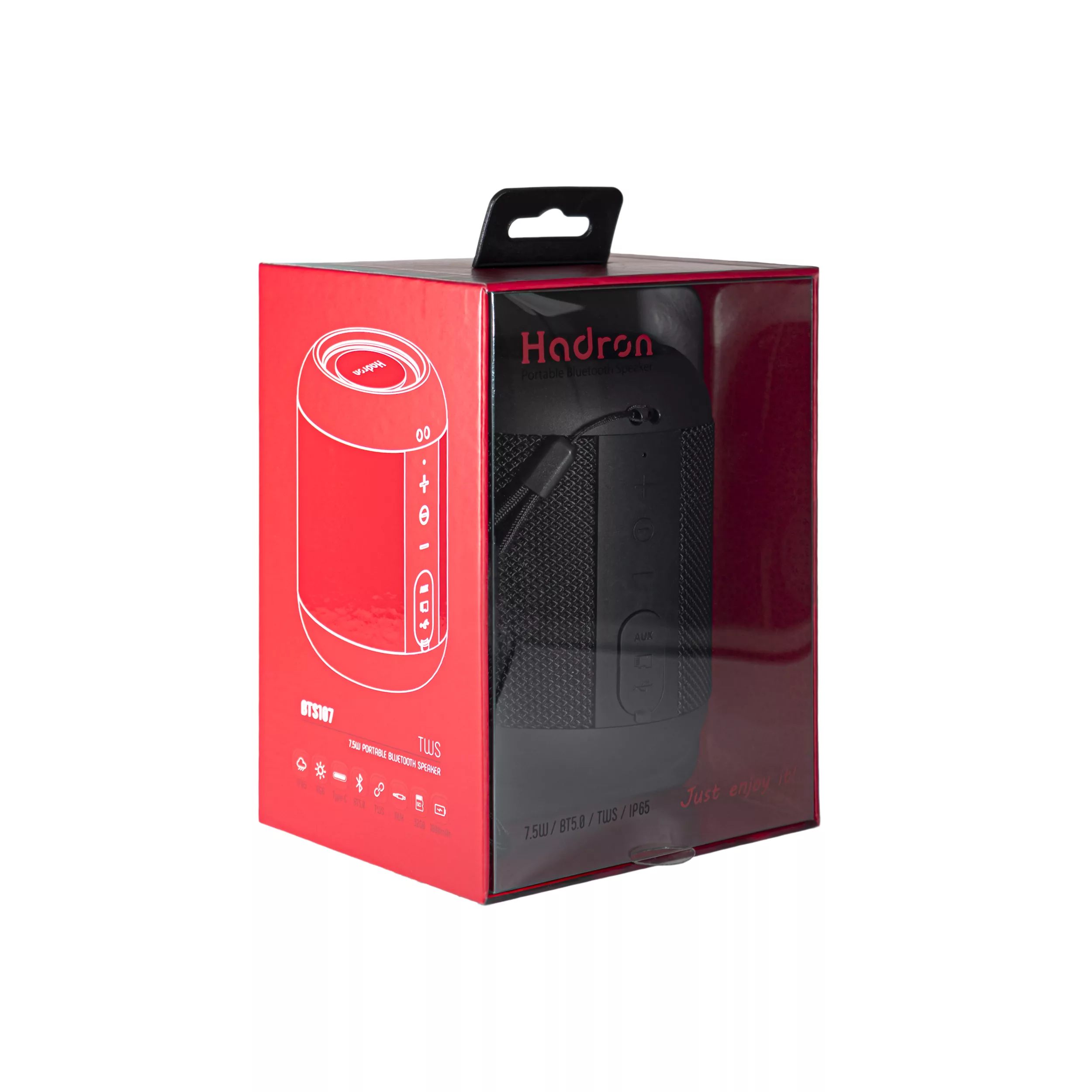 اسپیکر بلوتوثی قابل حمل هادرون مدل BTS107