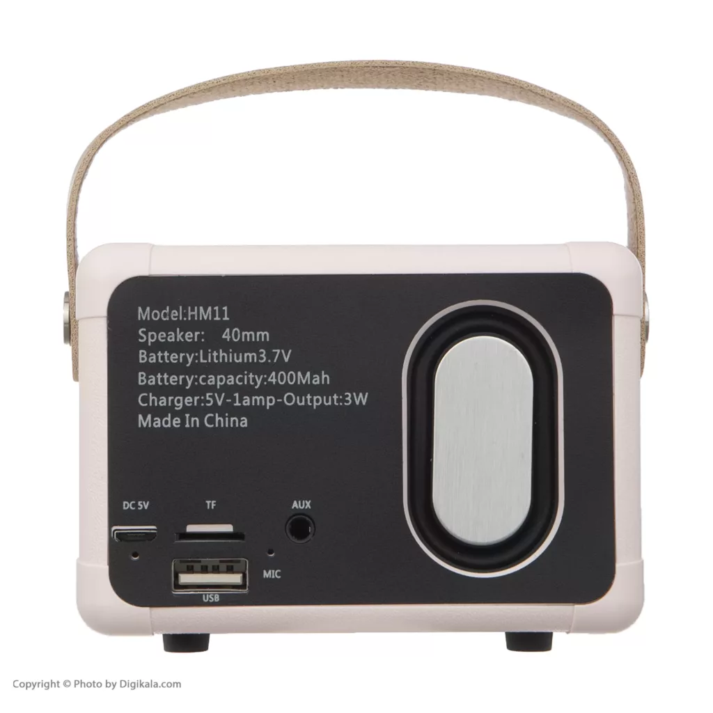 اسپیکر بلوتوثی قابل حمل مدل HM11