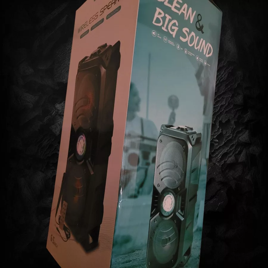 اسپیکر بلوتوثی قابل حمل مدل CLEAN & BIG SOUND