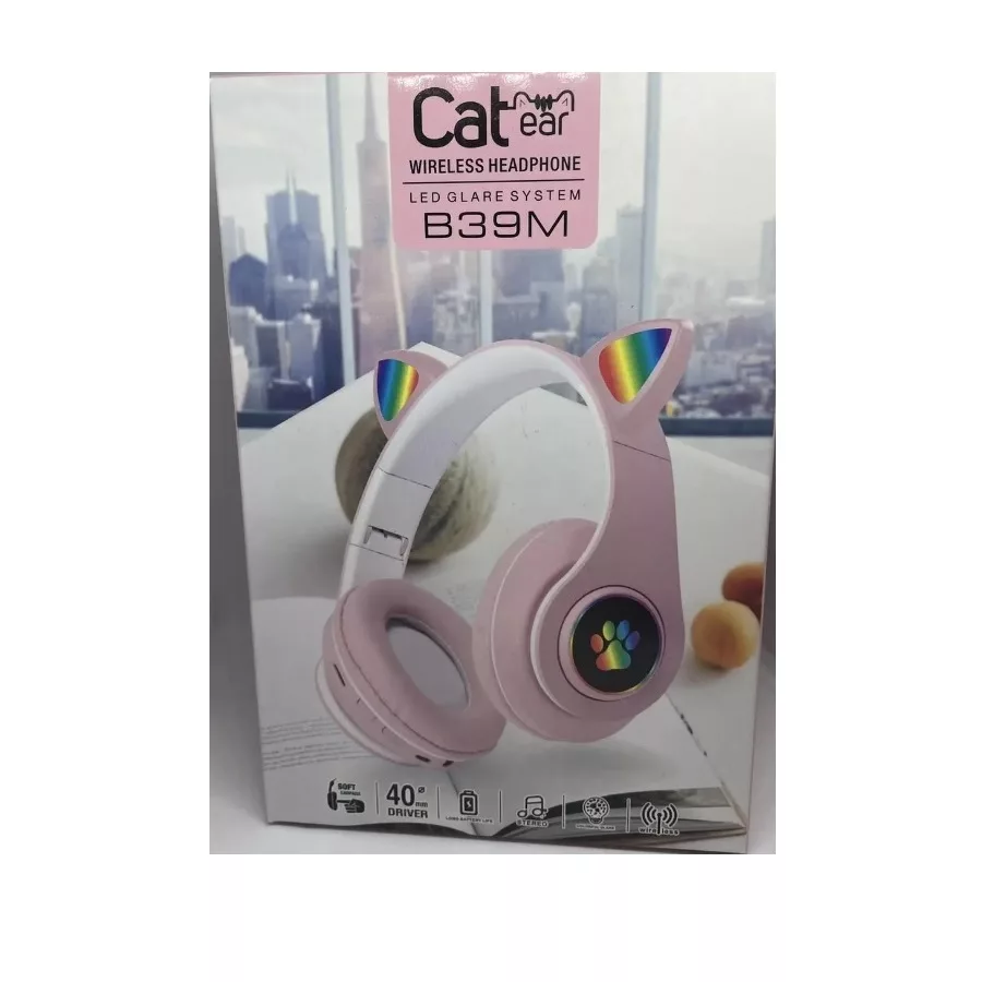 هدست بلوتوثی مدل cat ear b39m