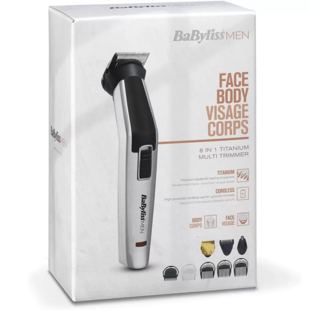 ست ماشین اصلاح موی صورت و بدن بابیلیس مدل MT726SDE