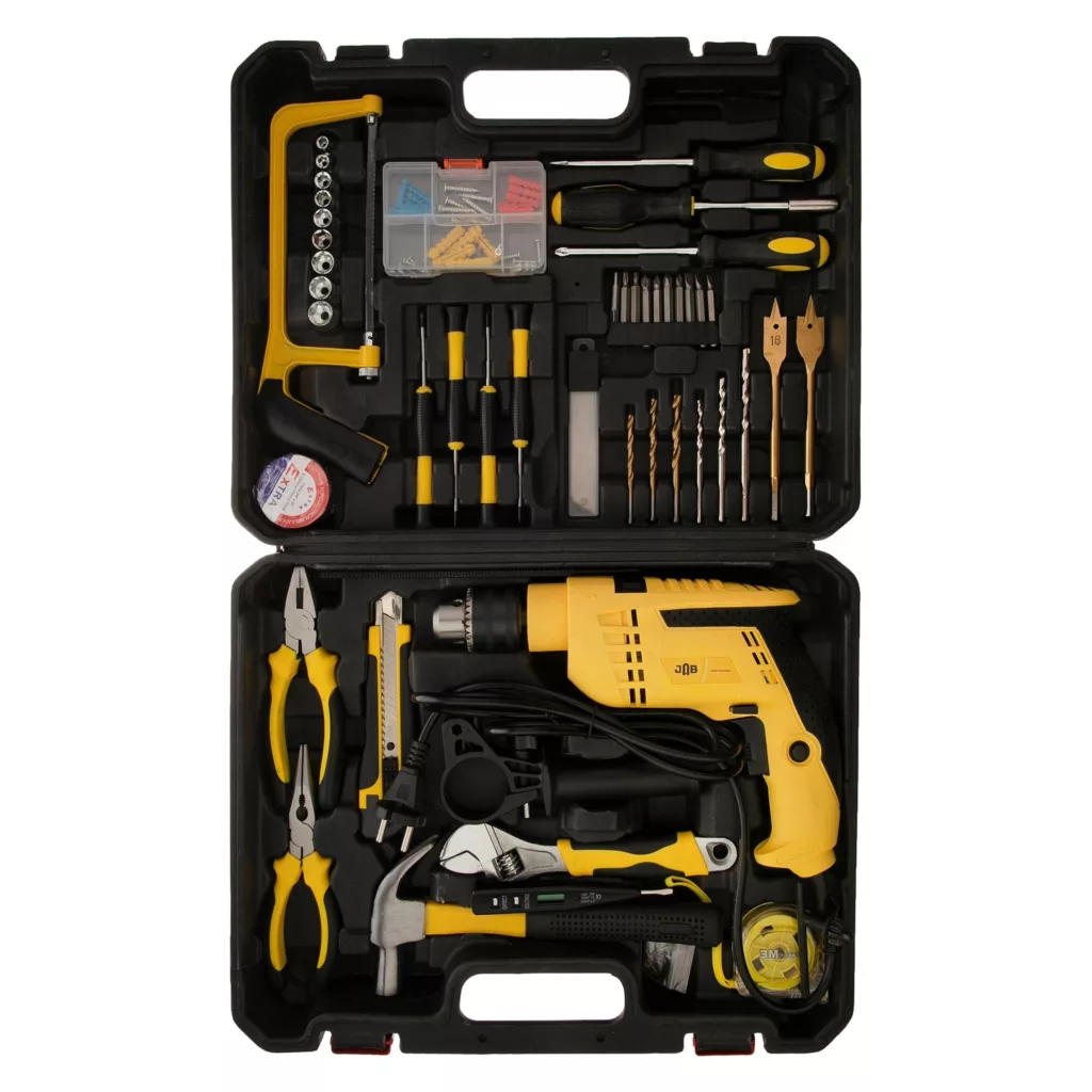 مجموعه 104 عددی دریل چکشی جاب مدل JBE-810 W