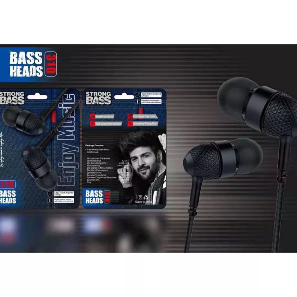 هندزفری مدل BASS HEADS 310