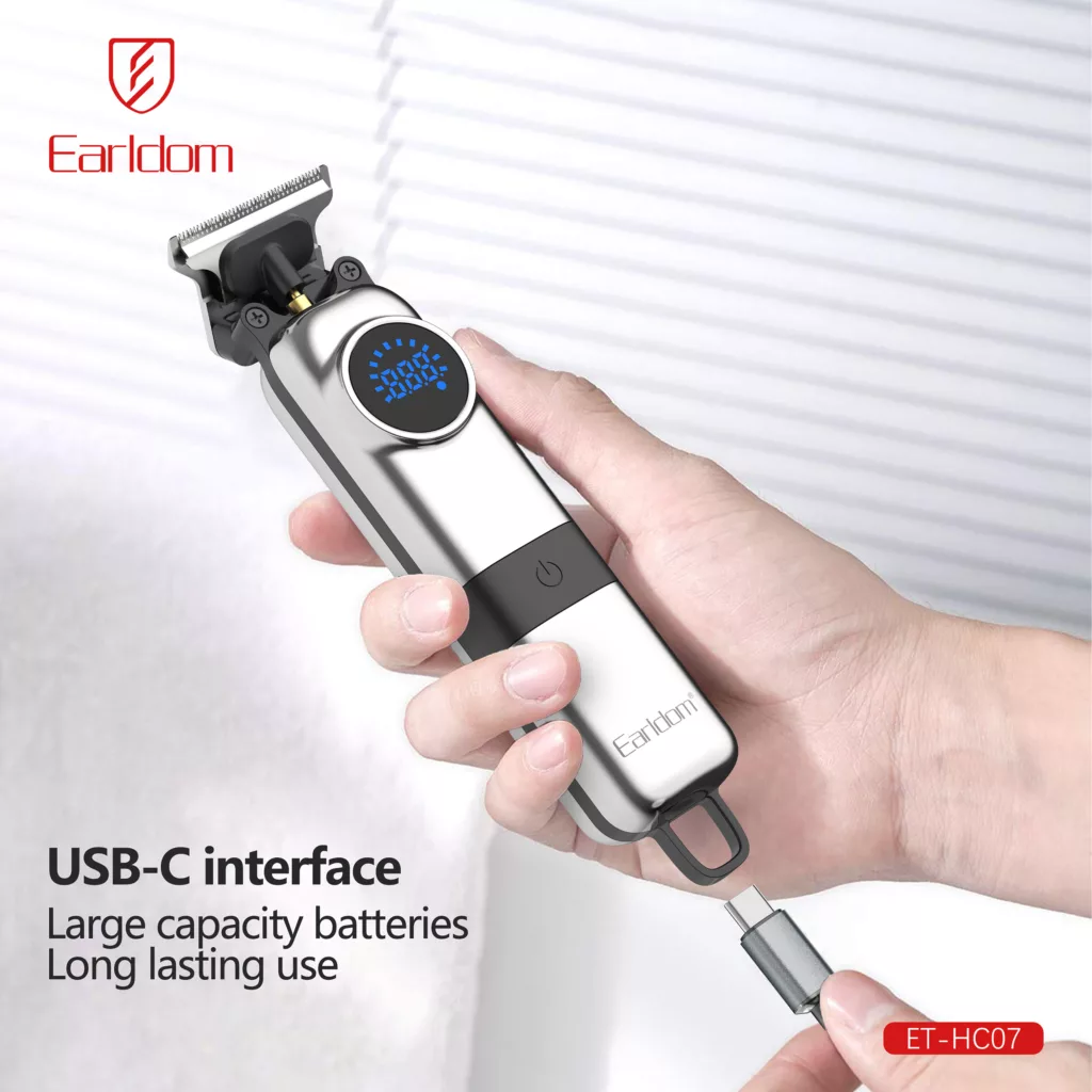 ماشین اصلاح موی سر و صورت شارژی ارلدام مدل HC07