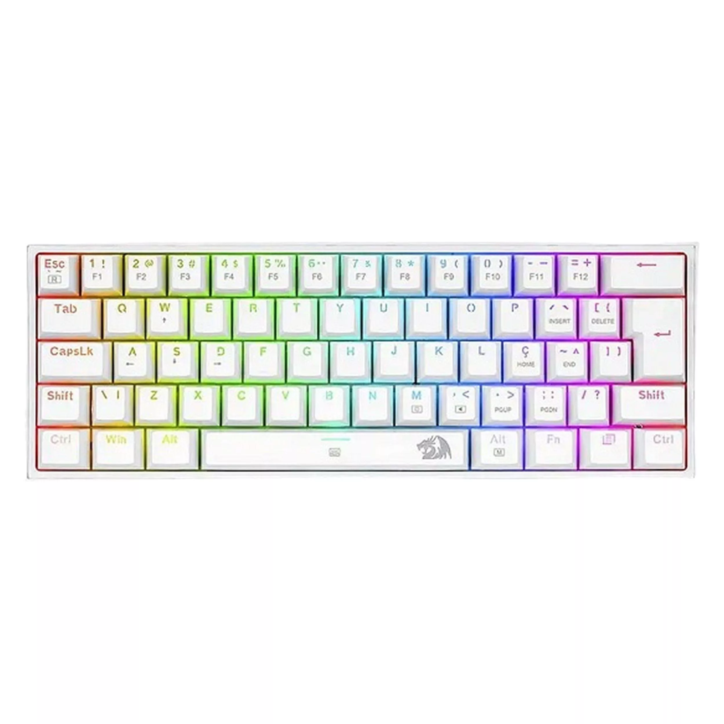 کیبورد مخصوص بازی ردراگون مدل K617 FIZZ BLUE SWITCH