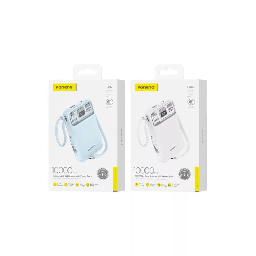 پاوربانک فوننگ مدل PX112 ظرفیت 10000 میلی آمپر ساعت