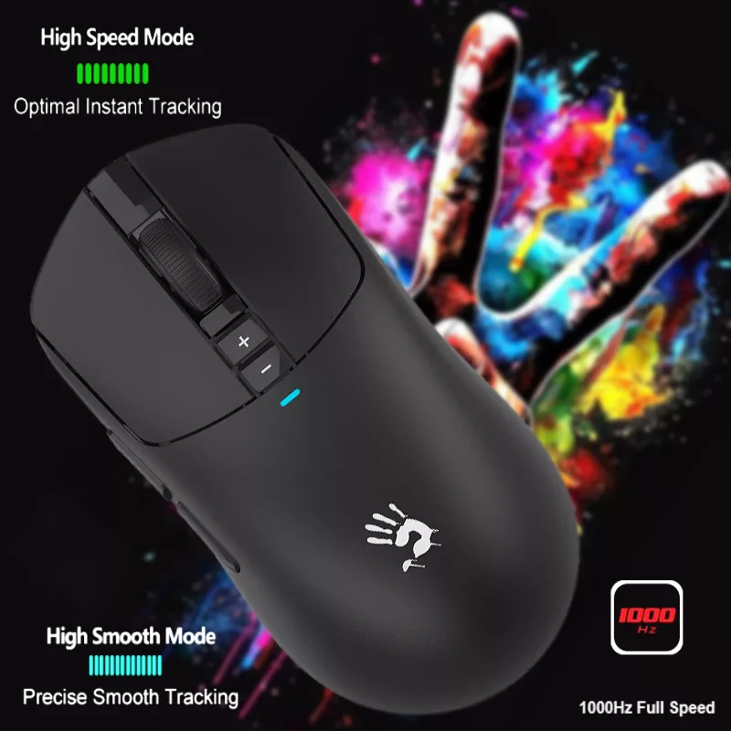 ماوس گیمینگ دوگانه بی‌سیم و باسیم ای فورتک مدل R72_ULTRA