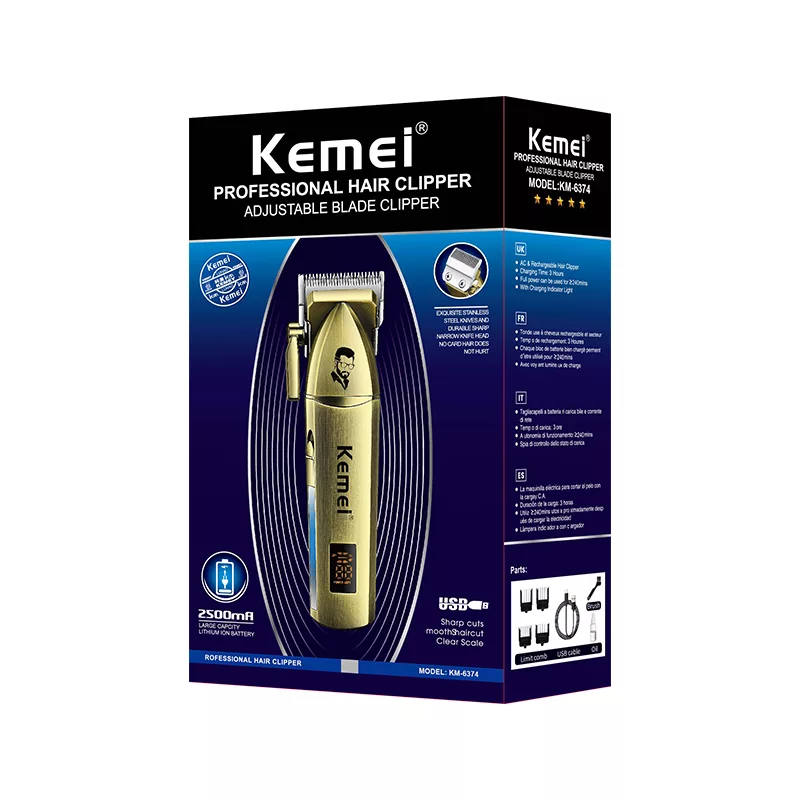 ماشین اصلاح موی سر و صورت کیمی مدل KM-6374