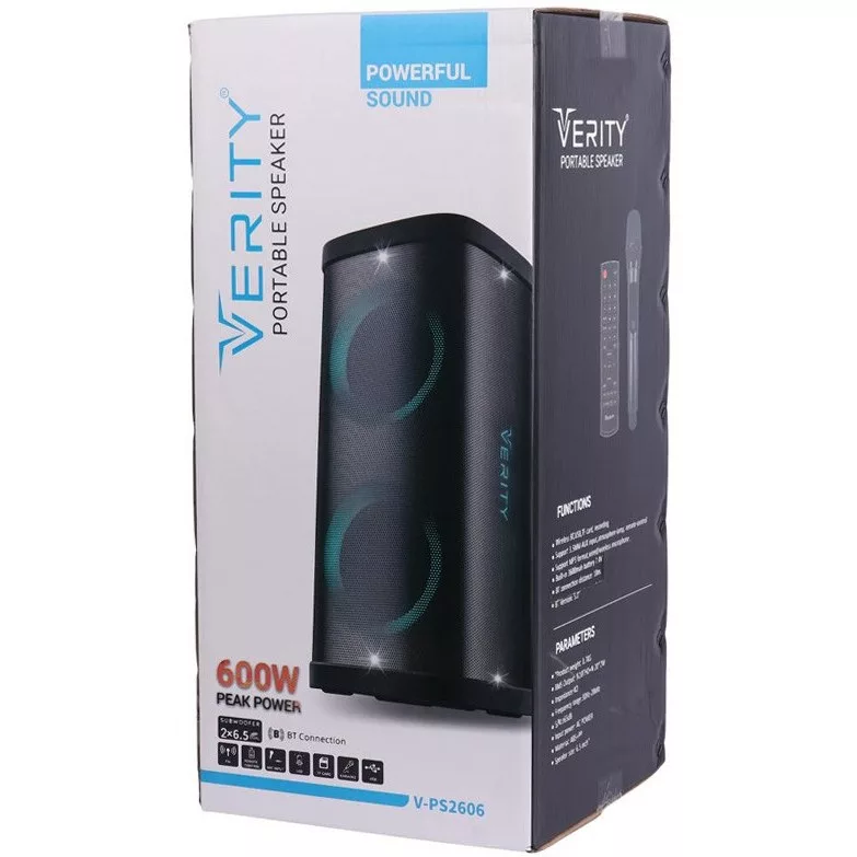 اسپیکر بلوتوثی قابل حمل وریتی مدل v ps2606