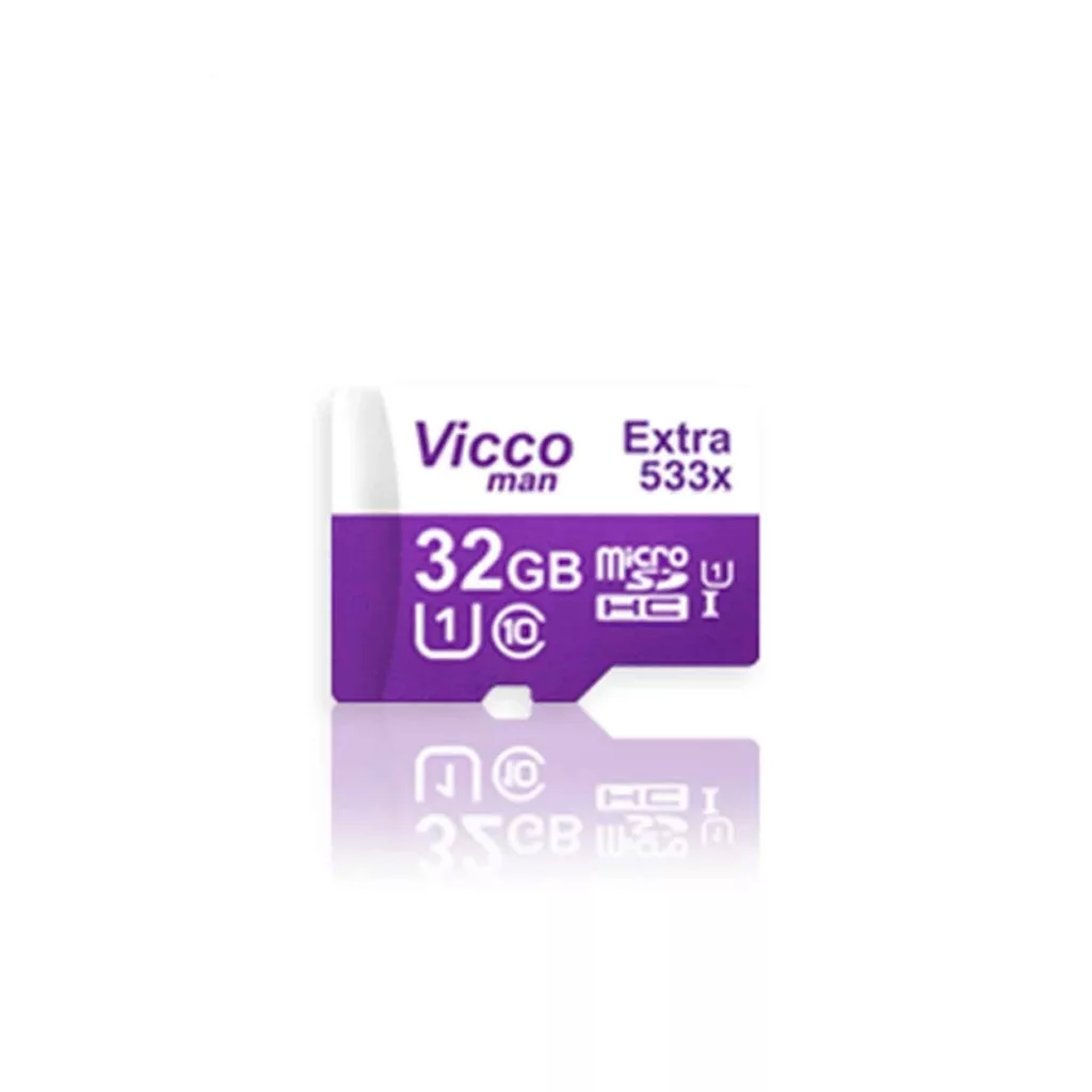 کارت حافظه microSDHC ویکومن مدل 533X کلاس 10 استاندارد UHS-I U1 سرعت 80MBps ظرفیت 32 گیگابایت