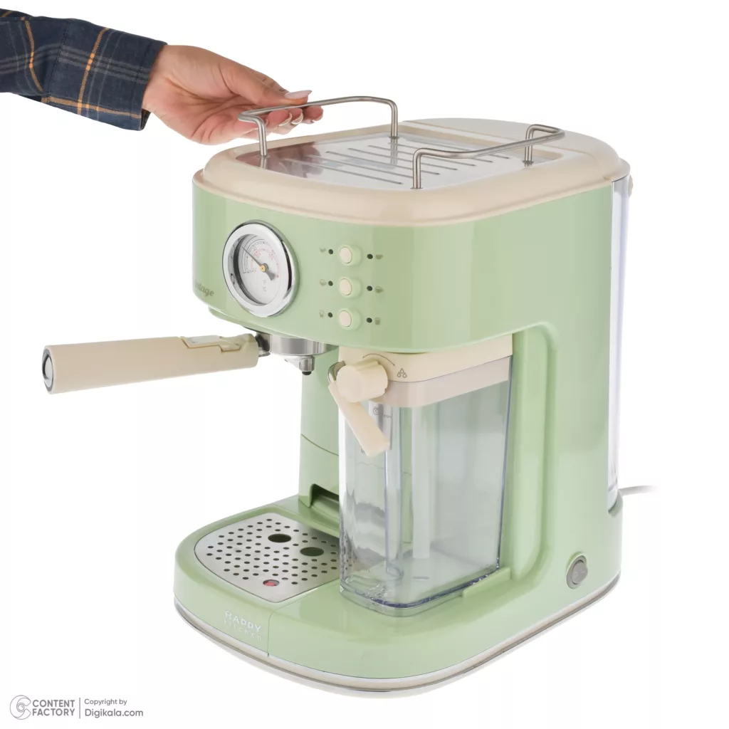 اسپرسو ساز ۱۵۰۰ میلی‌لیتر هپی کیچن مدل HK-D2083