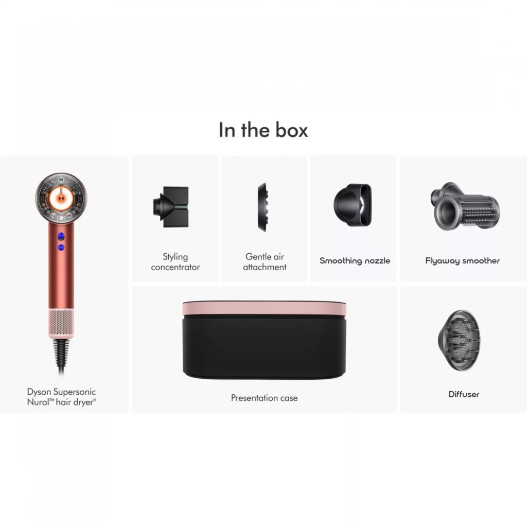 سشوار نیمه حرفه ای 1600 وات دایسون مدل Supersonic nural