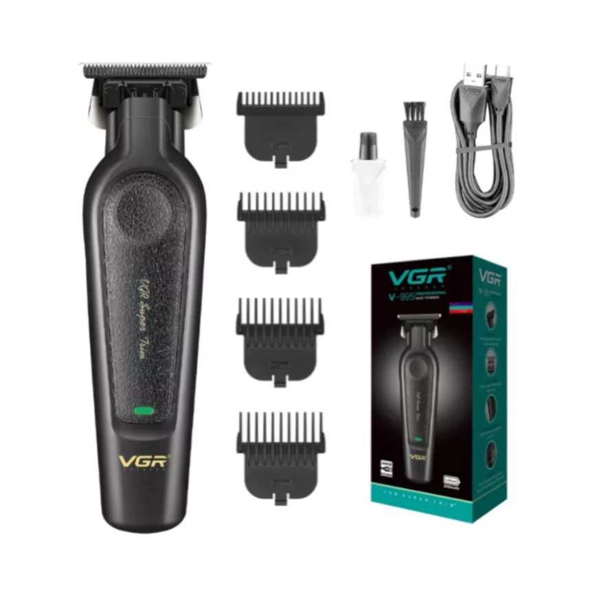 ماشین اصلاح موی سر و صورت شارژی وی جی ار مدل V-995