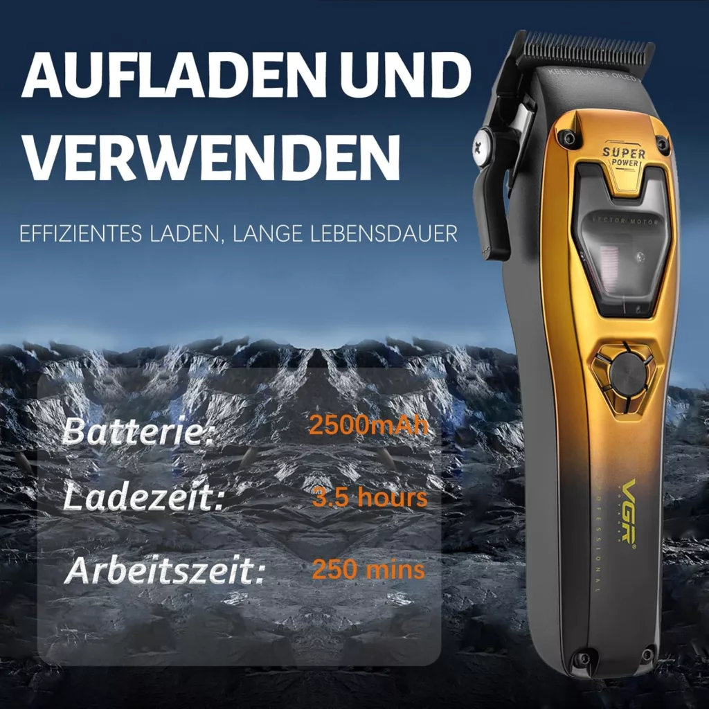 ماشین اصلاح موی سر  شارژی وی جی ار مدل V-668