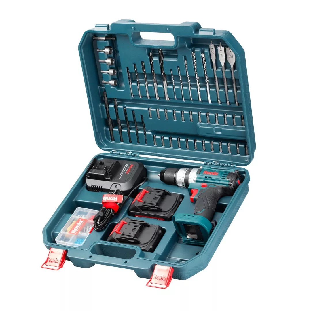 مجموعه 53 عددی دریل چکشی رونیکس مدل RS-8619