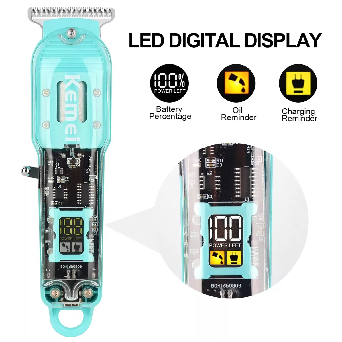 ماشین اصلاح موی سر و صورت کیمی مدل KM-1133