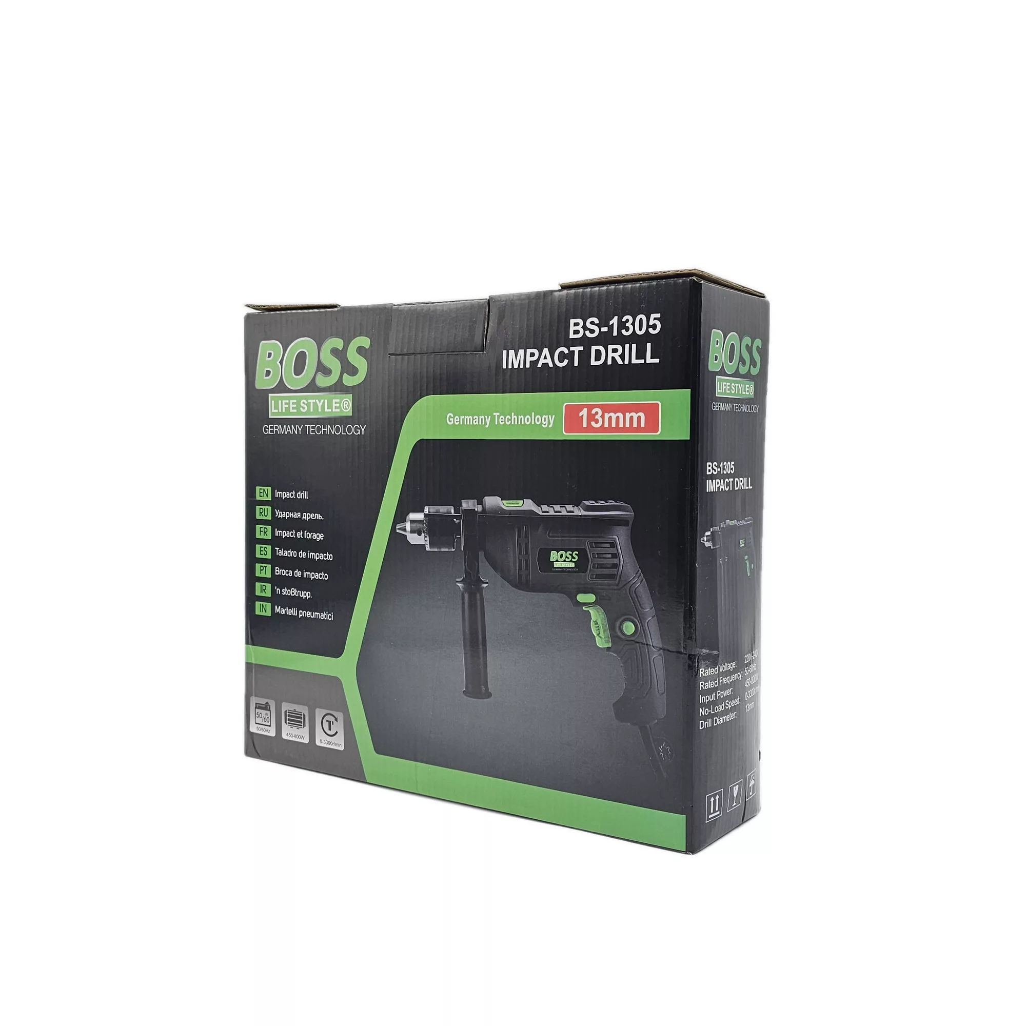 دریل چکشی صنعتی باس مدل LIFE_STYLE کد BS1305