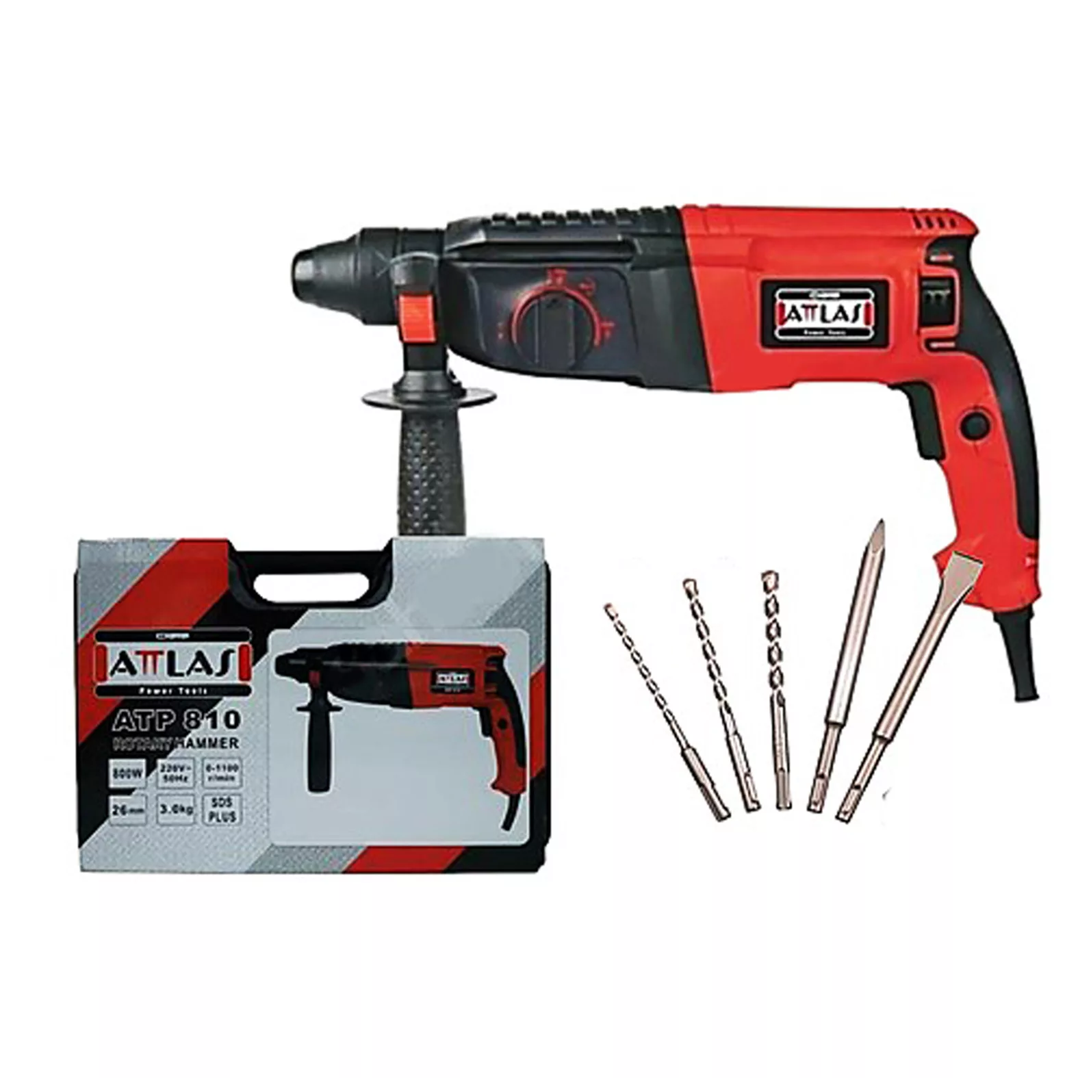 دریل بتن کن اطلس مدل ATP810 - TURKIYE