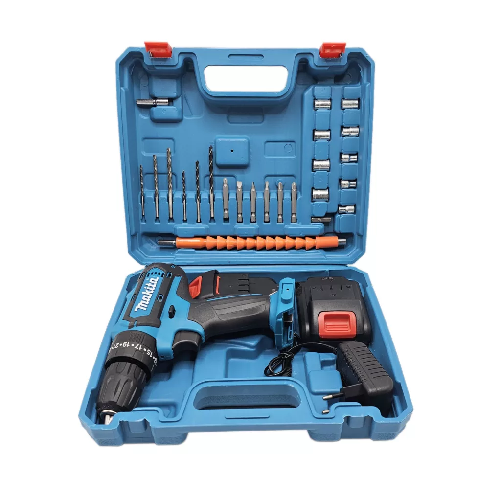 دریل چکشی صنعتی ماکیتا مدل 36 مجموعه 28 عددی