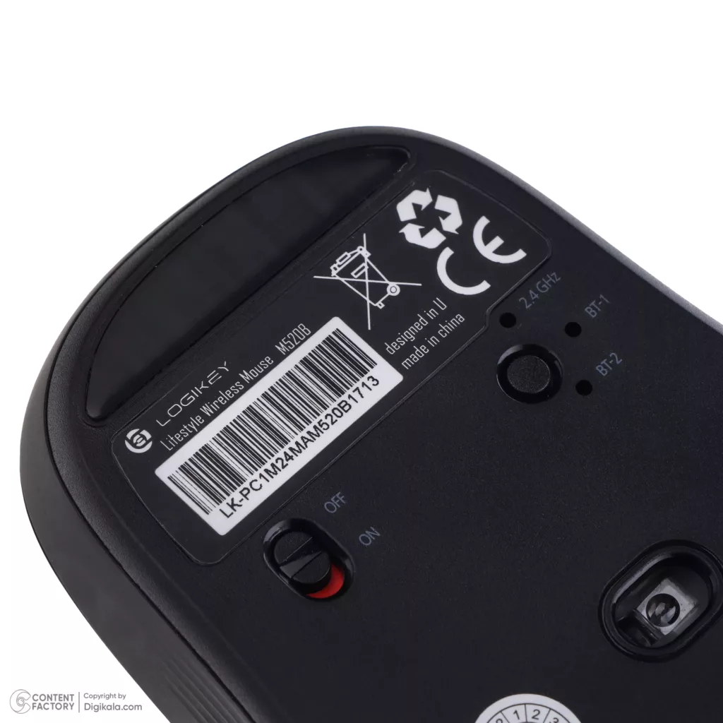 ماوس بی سیم لاجی کی مدل M520B