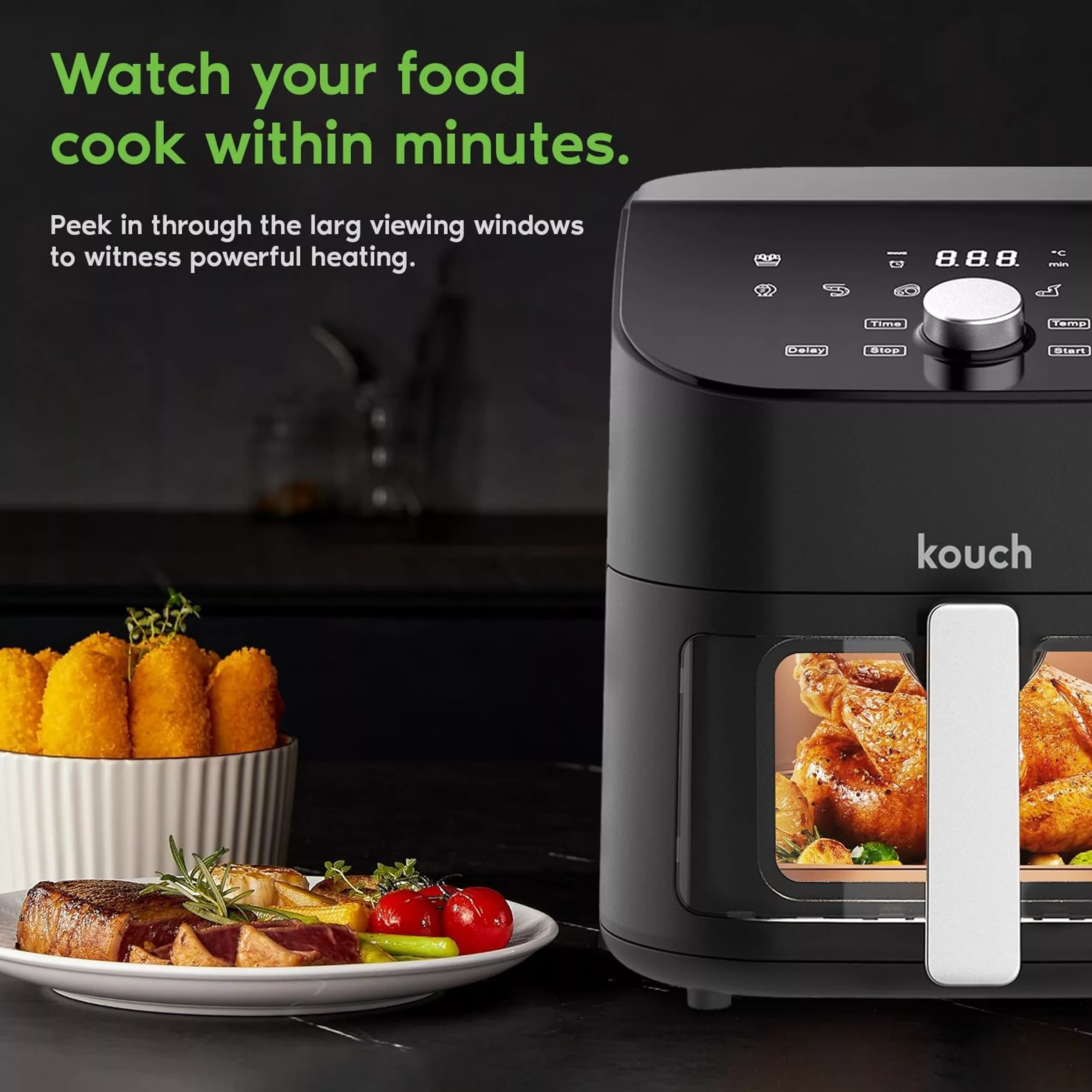 سرخ کن بدون روغن کوخ مدل KF-2102