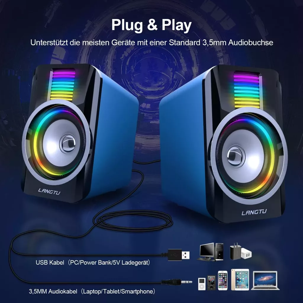 اسپیکر گیمینگ لانگتیو مدل B097R5M6GQ