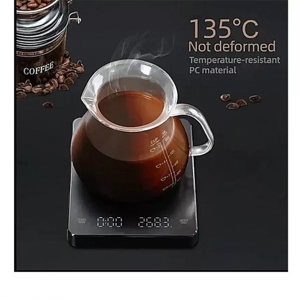 ترازو آشپزخانه دیجیتال مدل باریستایی لواک