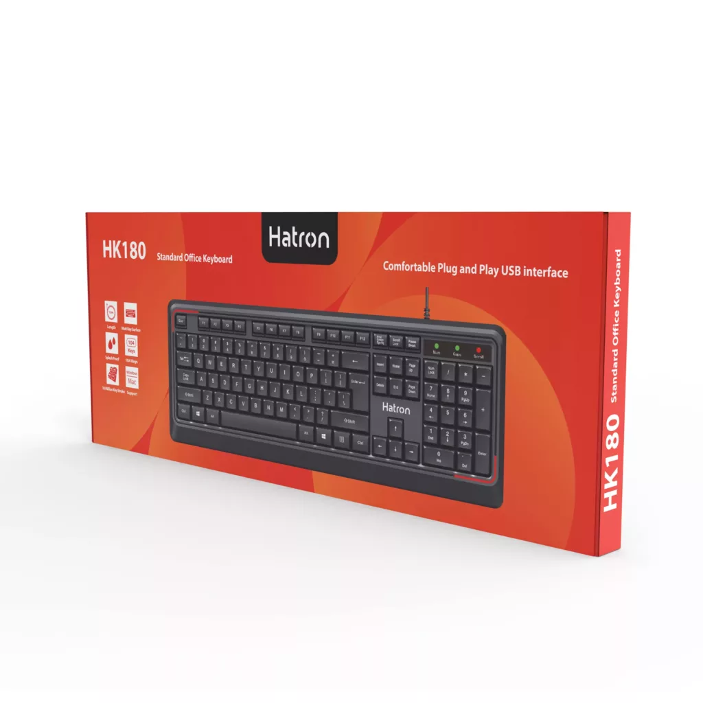 کیبورد هترون مدل HK180