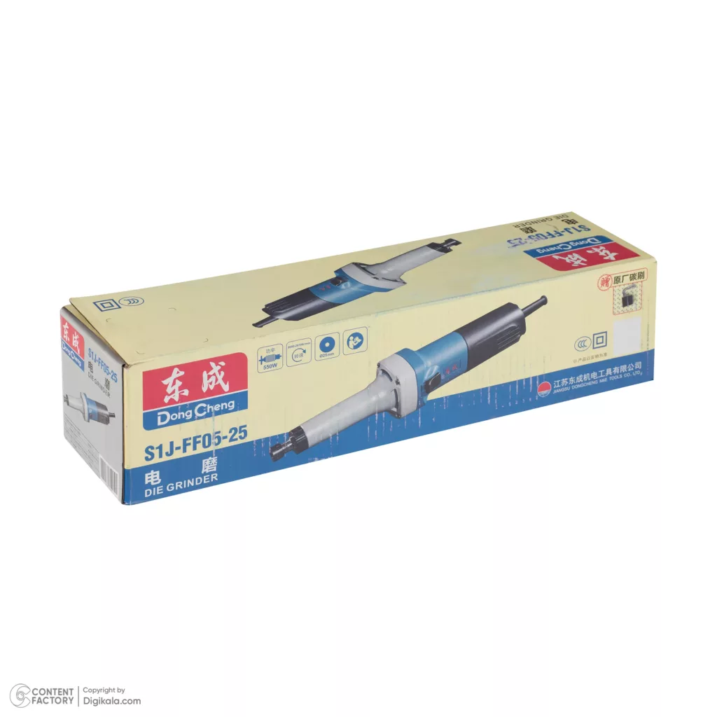 فرز انگشتی 25 میلیتری 550 وات دانگ چنگ مدل گلو بلند کد DSJ05-25-s1j-ff05-25