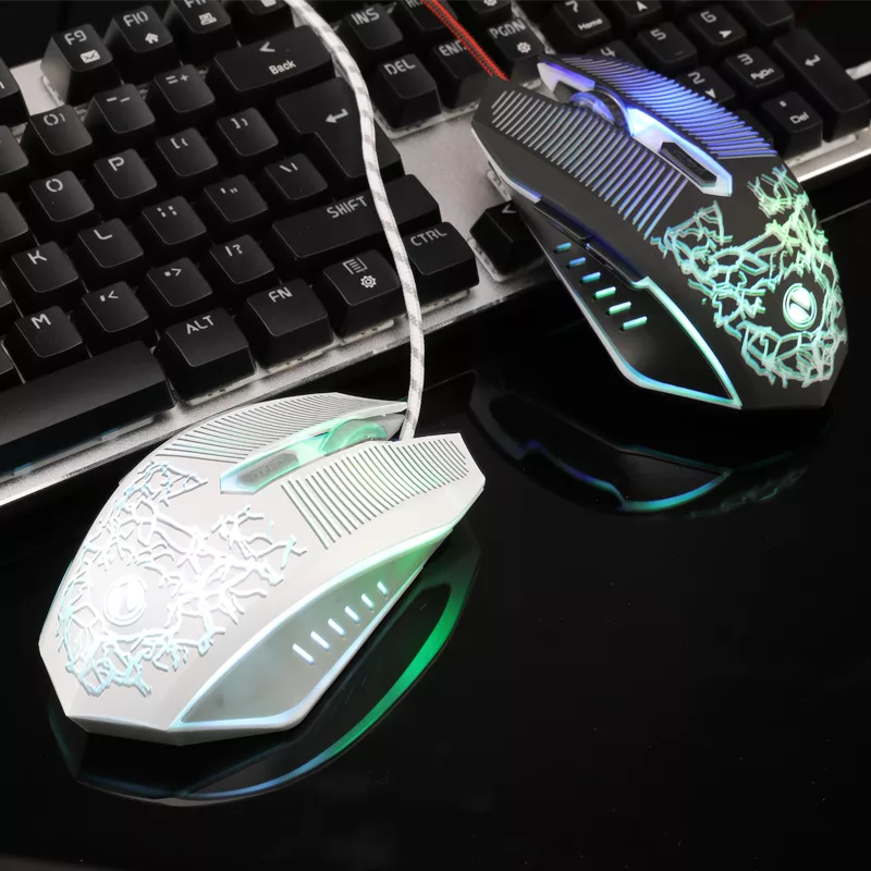 موس مخصوص بازی لایماید مدل RGB-V6 کد GAMING-2024