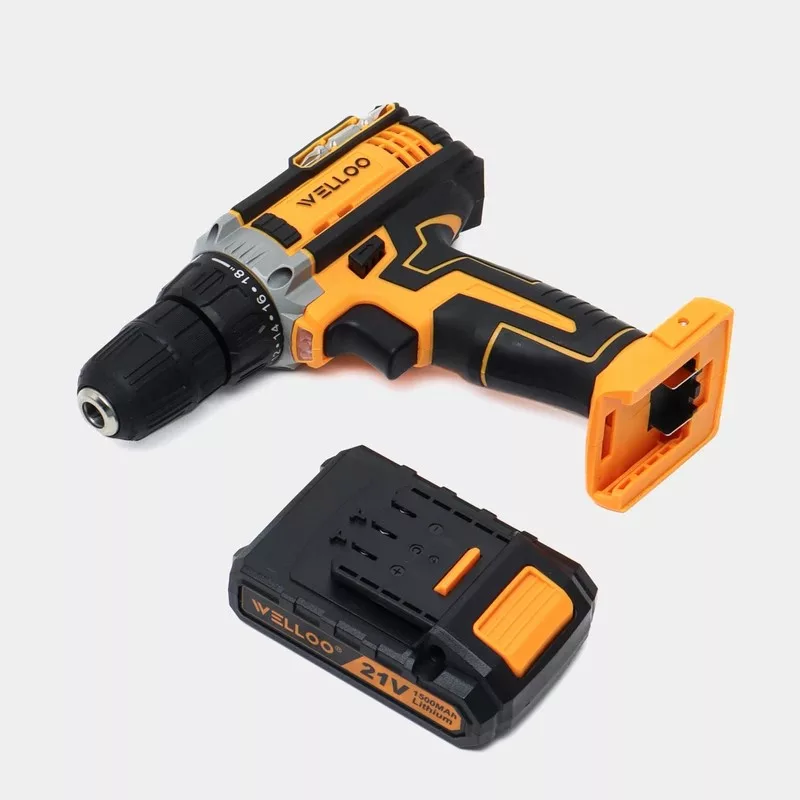 دریل شارژی چکشی پیچ گوشتی 1O میلیمتری 2l ولت ولـو مدل 5022l