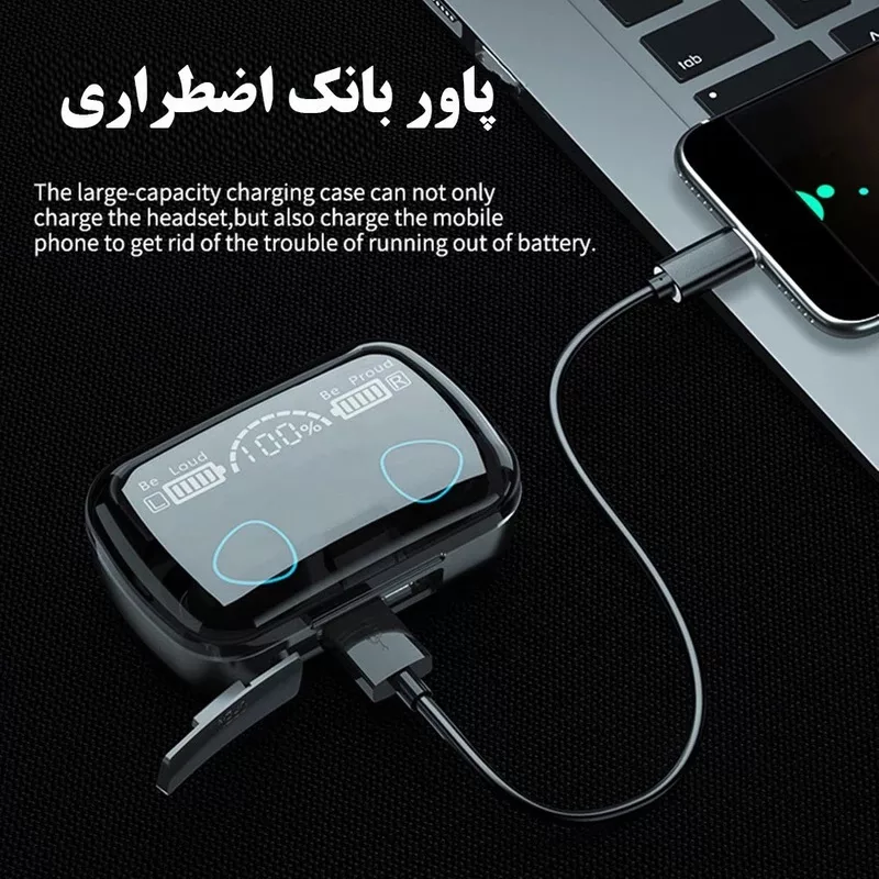 هندزفری بلوتوثی مدل M10 Type-C