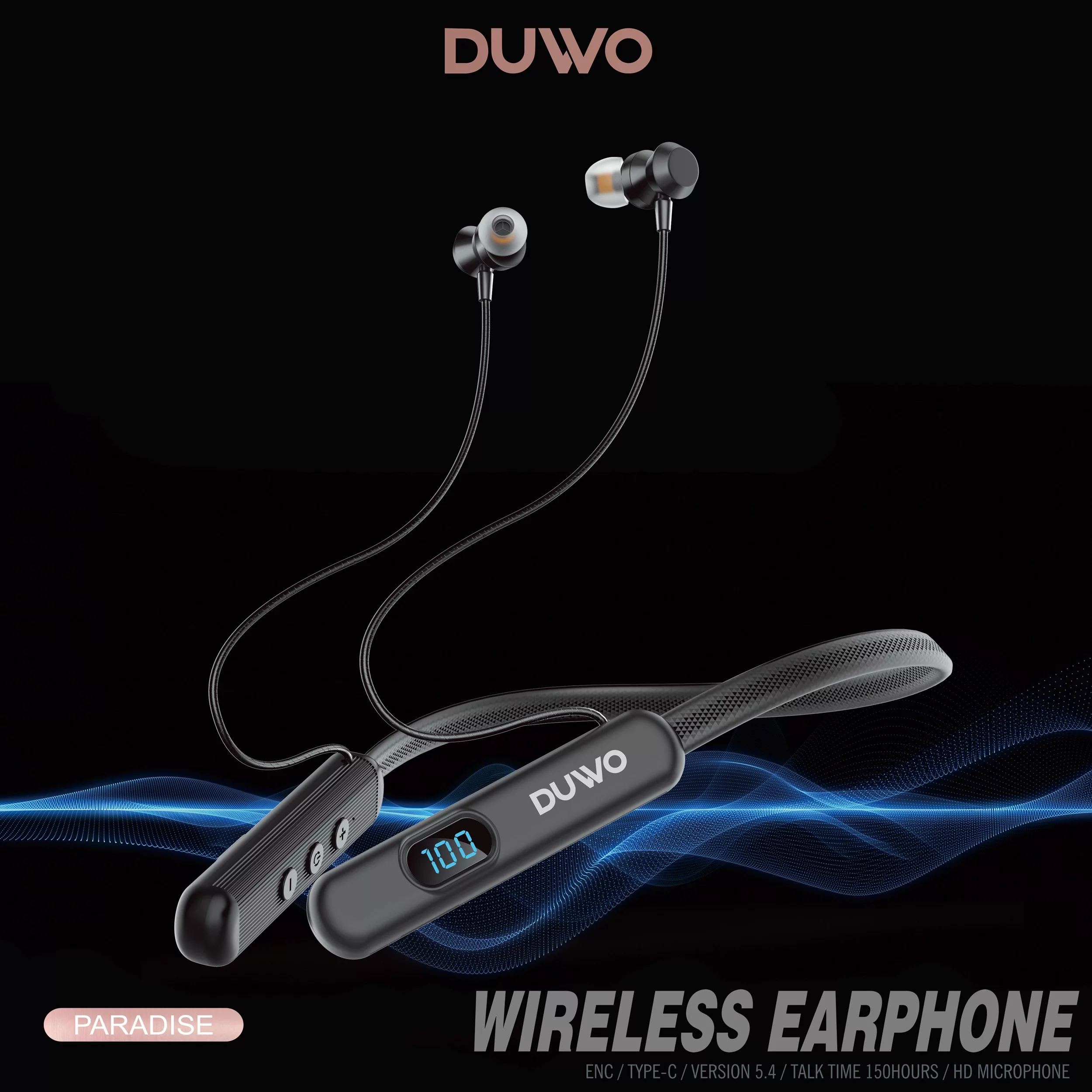 هدفون بلوتوثی داوو مدل PARADISE